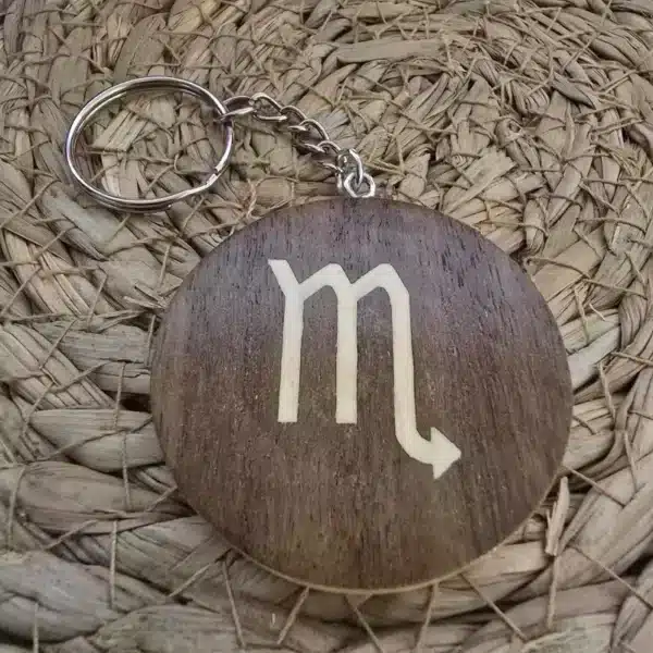 Porte clés signe du Scorpion