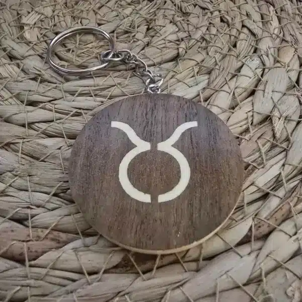 Porte clés signe du taureau