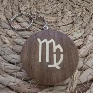 Porte clés signe de la Vierge